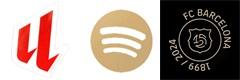 24/25 La Liga Badge & Spotify Without Text & 1899/2024 FC BARCELONA