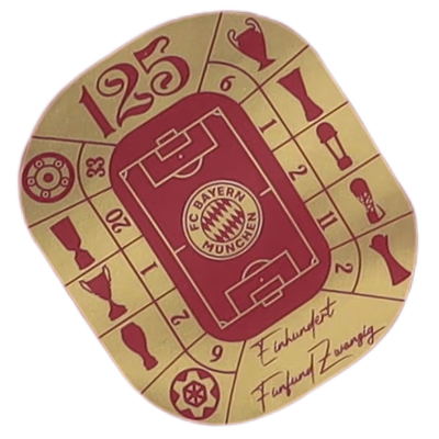Bayren Munich 125 Anniversary Badge