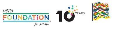 UEFA Nations Leauge & UEFA Foundation 10 Years Badge
