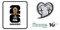 2026 World Cup Qualifiers & EURO Qualifiers & UEFA Foundation 10 Years Badges