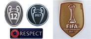 2017 UCL Champions & Honor 12 Cups & Respect & 2017 Club World Cup Badges