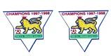 1997-98 Premier League Champion Badge*2