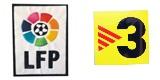 Retro Spanish La Liga & TV3 Badge