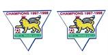 1997-98 Premier League Champion Badge*2 F