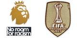 23/25 Premier League Champion Badge(New) & No Room For Racism & CWC Champions 2023 Badges